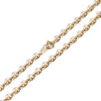 K18 18金 ロロマリーナ ネックレス 2.7mm幅