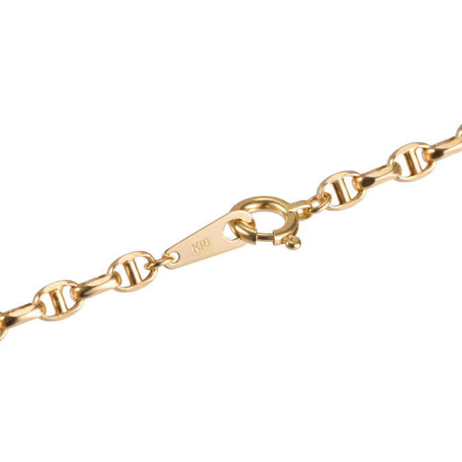 K18 18金 ロロマリーナ ネックレス 2.7mm幅