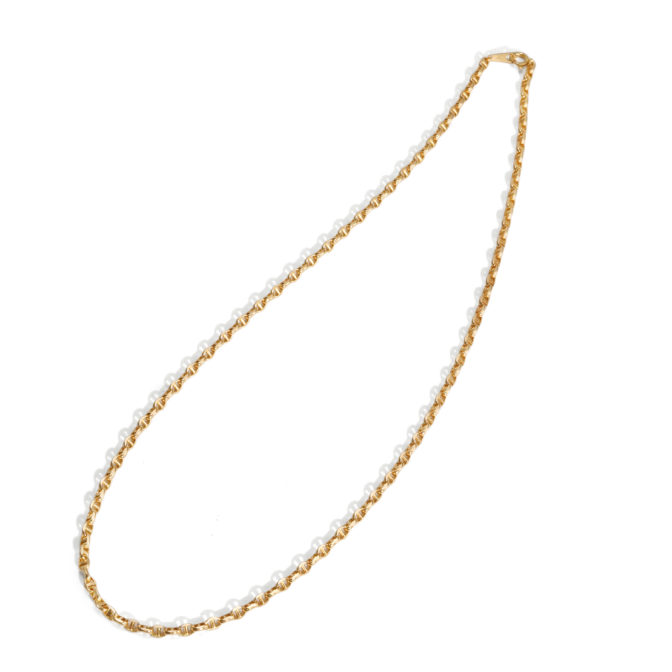 K18 18金 ロロマリーナ ネックレス 2.7mm幅