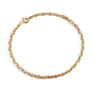 K18 18金 ロロマリーナ ブレスレット 2.7mm幅 15cm～22cm 選べるサイズ