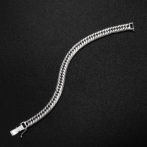 K18WG 18金ホワイトゴールド 喜平ブレスレット 30g 18cm