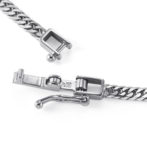 Pt850 プラチナ850 喜平ネックレス 6面ダブル 10g 55cm