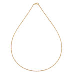 K18 喜平ネックレス 2面シングル 1.6mm幅 選べるサイズ