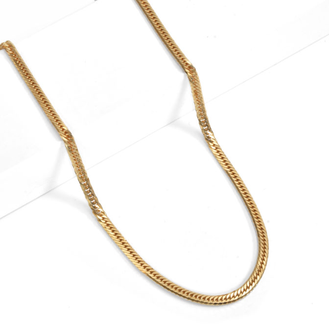 K18 18金 喜平ネックレス 8面トリプル フラットカット 20g 50cm