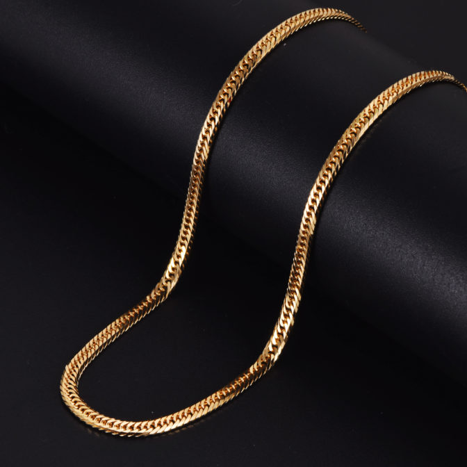 K18 18金 喜平ネックレス 8面トリプル フラットカット 20g 50cm