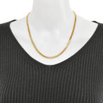 K18 18金 喜平ネックレス 8面トリプル フラットカット 20g 50cm