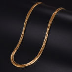 K18 18金 喜平ネックレス 8面トリプル フラットカット 30g 50cm