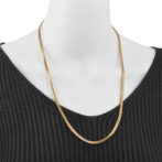 K18 18金 喜平ネックレス 8面トリプル フラットカット 30g 60cm