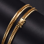 K18 18金 喜平ネックレス 8面トリプル フラットカット 30g 60cm