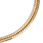 K18 18金 喜平ネックレス 8面トリプル フラットカット 30g 40cm