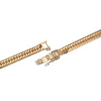 K18 18金 喜平ネックレス 8面トリプル フラットカット 30g 40cm