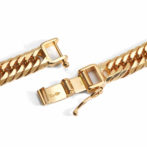 K18 18金 喜平ブレスレット 8面トリプル フラットカット 50g 50cm