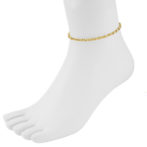 K18 18金 ロロマリーナ アンクレット 4.5mm幅