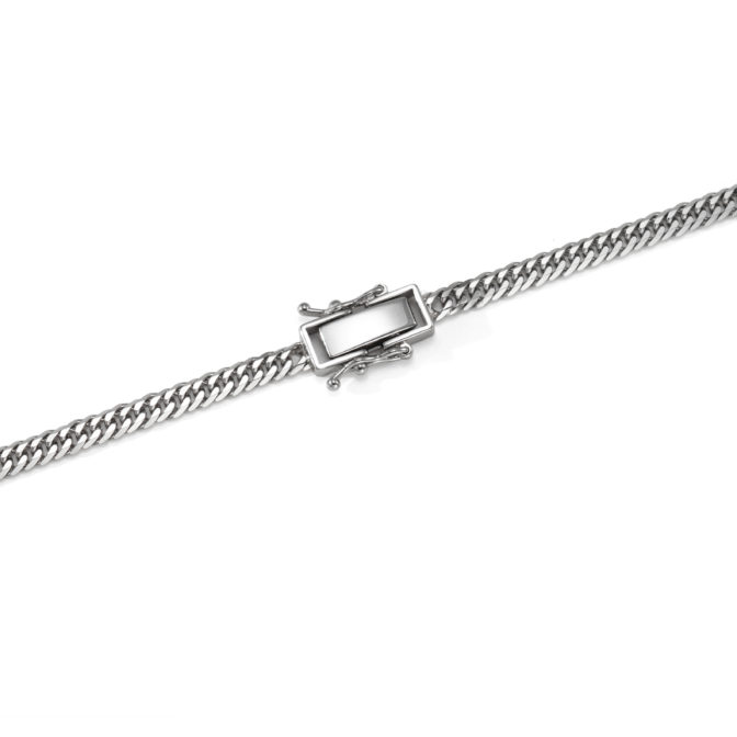 Pt999 純プラチナ 喜平ネックレス 6面ダブル 20g 50cm ダブルストッパー