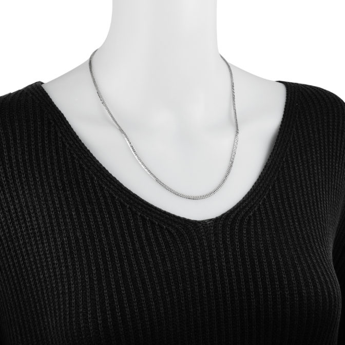 Pt999 純プラチナ 喜平ネックレス 6面ダブル 20g 50cm ダブルストッパー