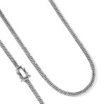 Pt999 純プラチナ 喜平ネックレス 6面ダブル 20g 50cm ダブルストッパー