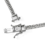 Pt999 純プラチナ 喜平ネックレス 6面ダブル 20g 50cm ダブルストッパー