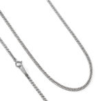 Pt999 純プラチナ 喜平ネックレス 6面ダブル 12g 60cm 2.4mm幅 引輪