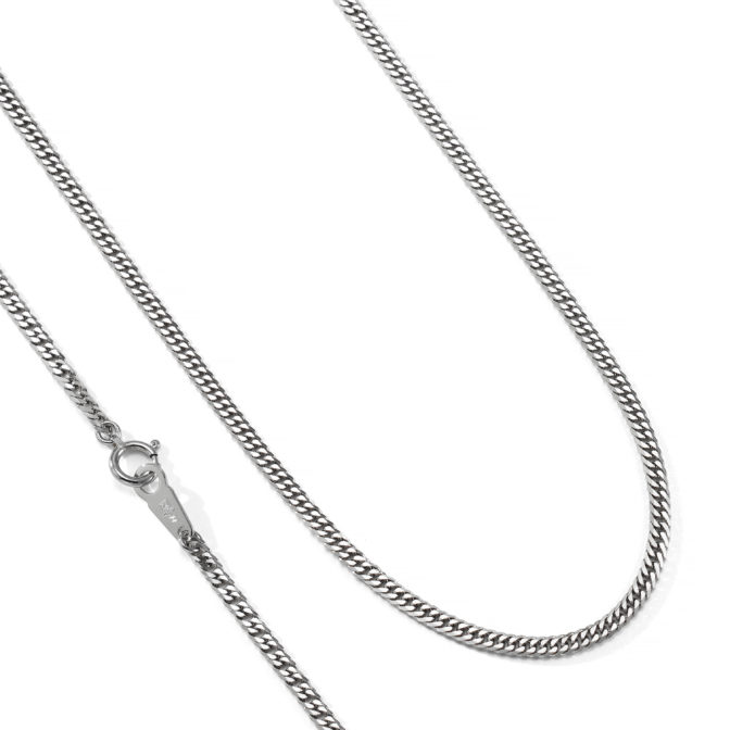 Pt999 純プラチナ 喜平ネックレス 6面ダブル 12g 60cm 2.4mm幅 引輪