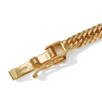 K18 18金 喜平アンクレット 14面トリプル Mカット 10g 23cm 4mm幅