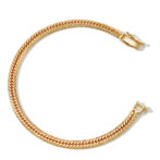 K18 18金 喜平ネックレス 14面トリプル Mカット 7g 17cm 4mm幅