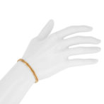 K18 18金 喜平ネックレス 14面トリプル Mカット 8g 18cm 4mm幅