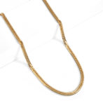 K18 18金 喜平ネックレス 8面トリプル フラットカット 18g 45cm 3.7mm幅