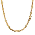 K18 18金 喜平ネックレス 8面トリプル フラットカット 18g 45cm 3.7mm幅