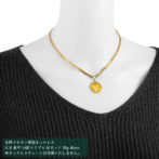 K24 純金 コインペンダント 鳳凰 フェニックス 1/10oz