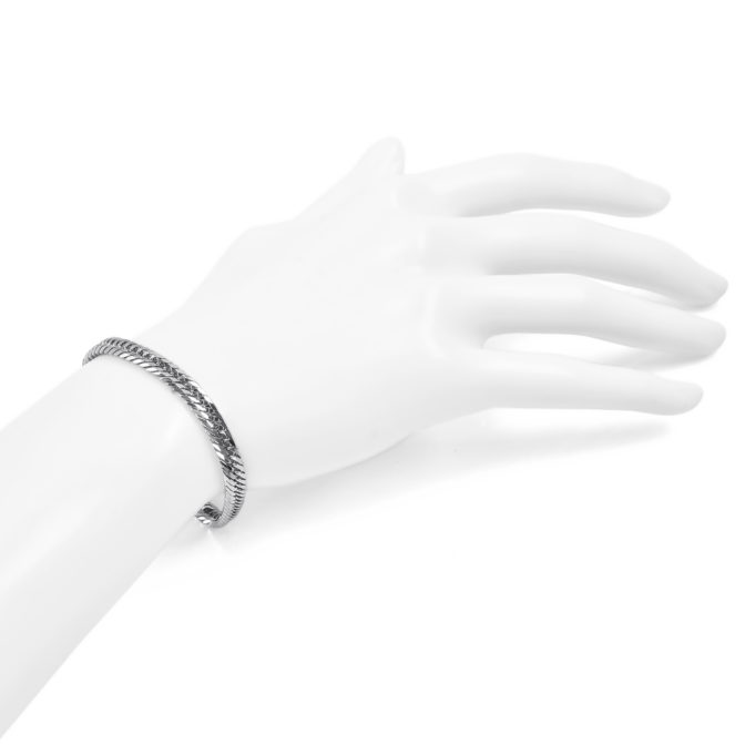 pt850 プラチナ 喜平ブレスレット 12面トリプル 19g 18cm