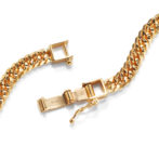 K18 18金 喜平ネックレス 6面ダブル グリッターカット 30g 52cm