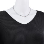 K18WG 18金 ホワイトゴールド 喜平 ネックレス 12面トリプル 10g 40cm 3.1mm幅