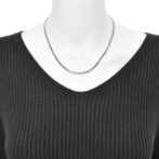 K18WG 18金 ホワイトゴールド 喜平 ネックレス 12面トリプル 11g 45cm 3.1mm幅