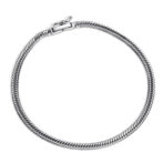 K18WG 18金 ホワイトゴールド 喜平 ブレスレット 12面トリプル 5g 18cm 3.1mm幅