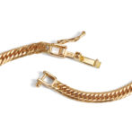 K18 18金 喜平ネックレス 8面トリプル フラットカット 12.5g 50cm 3.2mm幅