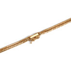 K18 18金 喜平ネックレス 8面トリプル フラットカット 15g 60cm 3.2mm幅