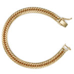 K18 18金 喜平 ブレスレット 8面トリプル フラットカット 20g 20cm 6mm幅