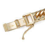 K18 18金 喜平 ブレスレット 8面トリプル フラットカット 20g 20cm 6mm幅