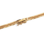 K18 18金 喜平 ブレスレット 8面トリプル フラットカット 5g 18cm 3.2mm幅