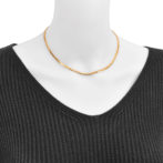 K18 18金 喜平ネックレス 8面トリプル フラットカット 10g 40cm 3.2mm幅