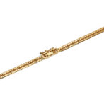 K18 18金 喜平ネックレス 8面トリプル フラットカット 10g 40cm 3.2mm幅