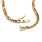 K18 18金 喜平ネックレス 8面トリプル フラットカット 10g 40cm 3.2mm幅