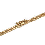 K18 18金 喜平ネックレス 8面トリプル フラットカット 10g 40cm 3.2mm幅