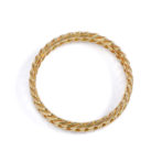 K18 6面ダブル 喜平リング 3.6mm幅 ハードタイプ