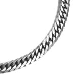 K18WG 18金 ホワイトゴールド 喜平ネックレス 6面ダブル 100g 60cm 中折れ