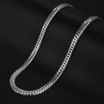 K18WG 18金 ホワイトゴールド 喜平ネックレス 6面ダブル 100g 60cm 中折れ