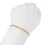 K24 純金 喜平ブレスレット 6面ダブル 7g 18cm 3.3mm幅