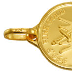 K24 純金 コインペンダント チューリップ 1/10oz