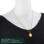 K24 純金 コインペンダント チューリップ 1/10oz