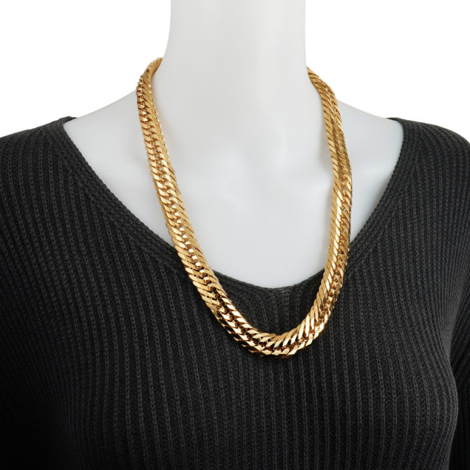 K18 18金 喜平ネックレス 12面トリプル 300g UP 61cm